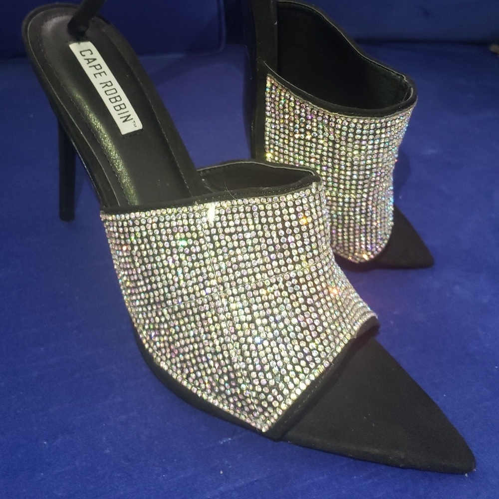 Blinged Out Mules